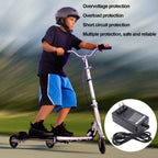 Lithium Battery Charger 29.4V 1A Power Supply Adapters for Electronic Scooter new