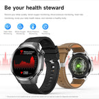 2026 Watch 5 Pro GPS Track Compass Smart Watch Men 360*360 AMOLED Screen NFC BT Call Waterproof Health Monitor Man Smartwatches