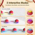 New Dog Interactive Ball Toy  Automatic Rolling Dog Ball Rechargeable Smart Puppy Interactive Toy Intelligent Balls Toy for Dogs