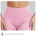 Women's summer shorts low waist seamless shorts gym shorts yoga shorts running shorts and high stretch cycling training shorts