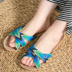 Lightweight Linen Home Slippers for All Day Comfort