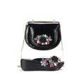 Lastest Italian Ladies Shoes with Matching Bag Set HWS1-16