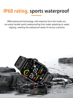 LIGE New Men Smart Watch Flashlight 2.01" HD Large Screen AI Voice Bluetooth Call Sport Watches Health Monitor Smartwatch Women