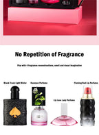 Private Brand Perfume Women Eau De Parfums Dames 105ml Perfumes De Mujer Originales Gift Box 4Pcs Set Natural Floral Scent Spray