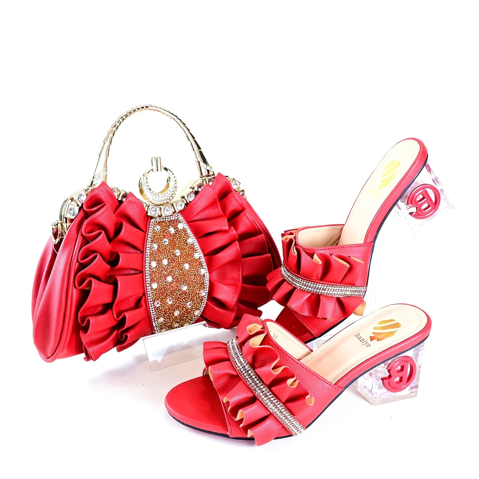 Lastest Ladies Shoes and Bag Set HRT1-41