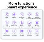 LIGE Smart Watch Women Men Full Touch Screen Bluetooth Call Smartwatch Waterproof Sports Fitness Tracker Watches for Android iOS