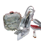 Excellent Women Shoes And Matching Bag Set WER432
