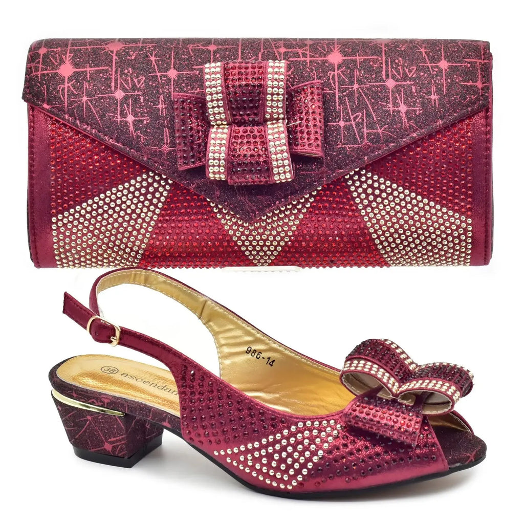 Latest African Shoes And Bag Sets HOA1-5