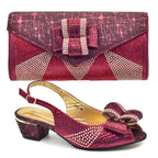 Latest African Shoes And Bag Sets HOA1-5