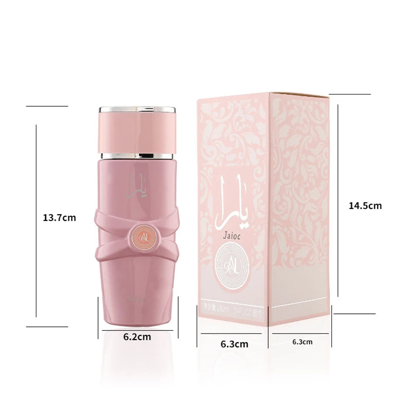 Luxury Arab Perfume,Unisex Eau De Parfum Spray,Flowers Fruits Notes Women Fragrance,Spicy Oriental Gourmand Scent,Musk Body Mist