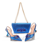 High Quality Style Ladies Shoes And Bags Set HMA1-4