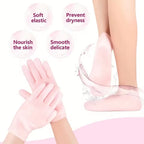 Silicone mask cover, reusable hydrating three-piece set