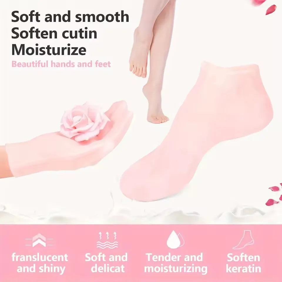 Silicone mask cover, reusable hydrating three-piece set