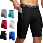 Men Compression Training Shorts for Enhanced Performance and Support
