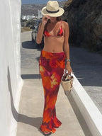 Tropical vibe three Piece swimsuit