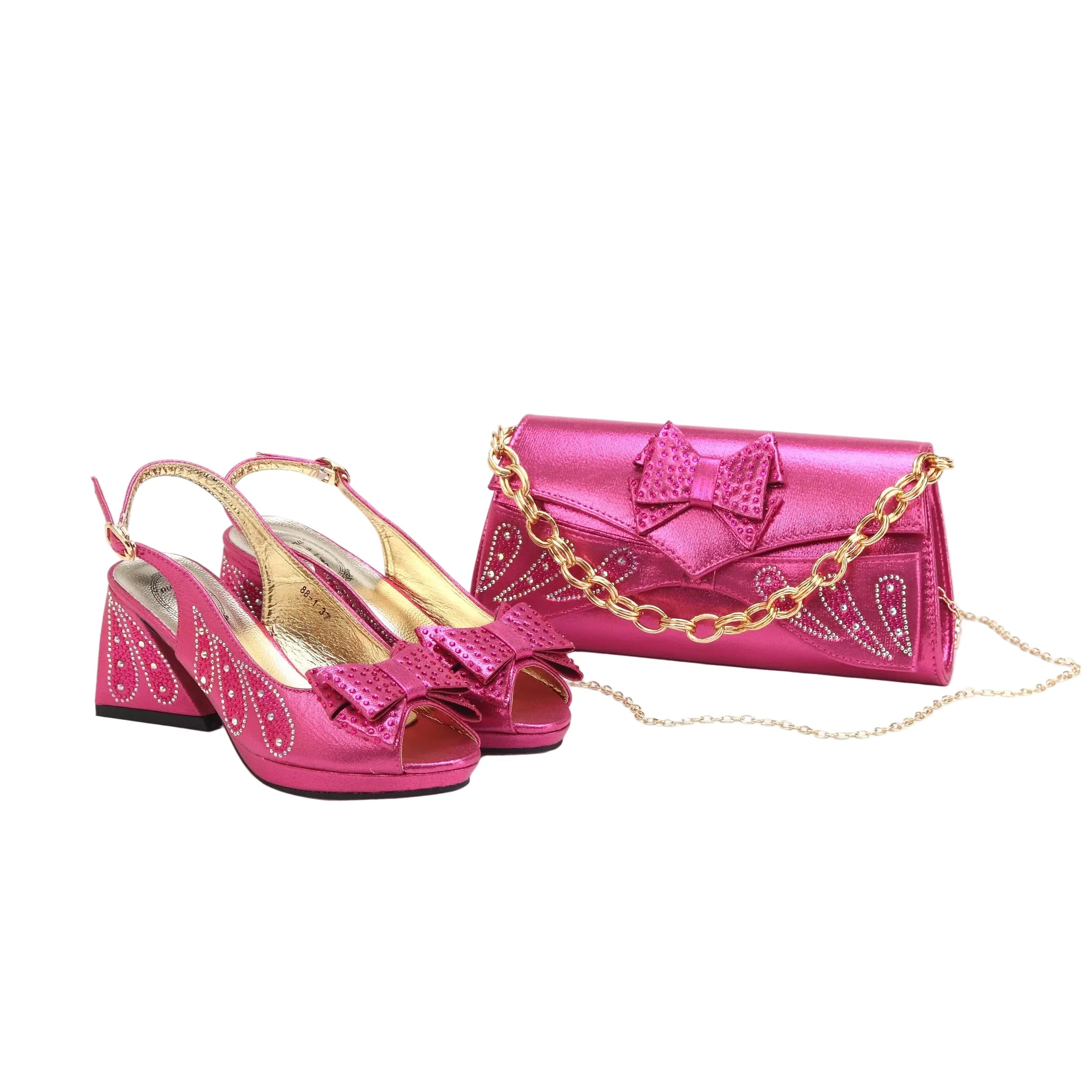 Women's Shoes and Bag Set EDN102