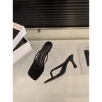 New Style Female Summer Sexy Heels Sandals Slides Ladies Shoes Fashion Women Pumps Flip Flops Luxury High Heels Slippers Shoes