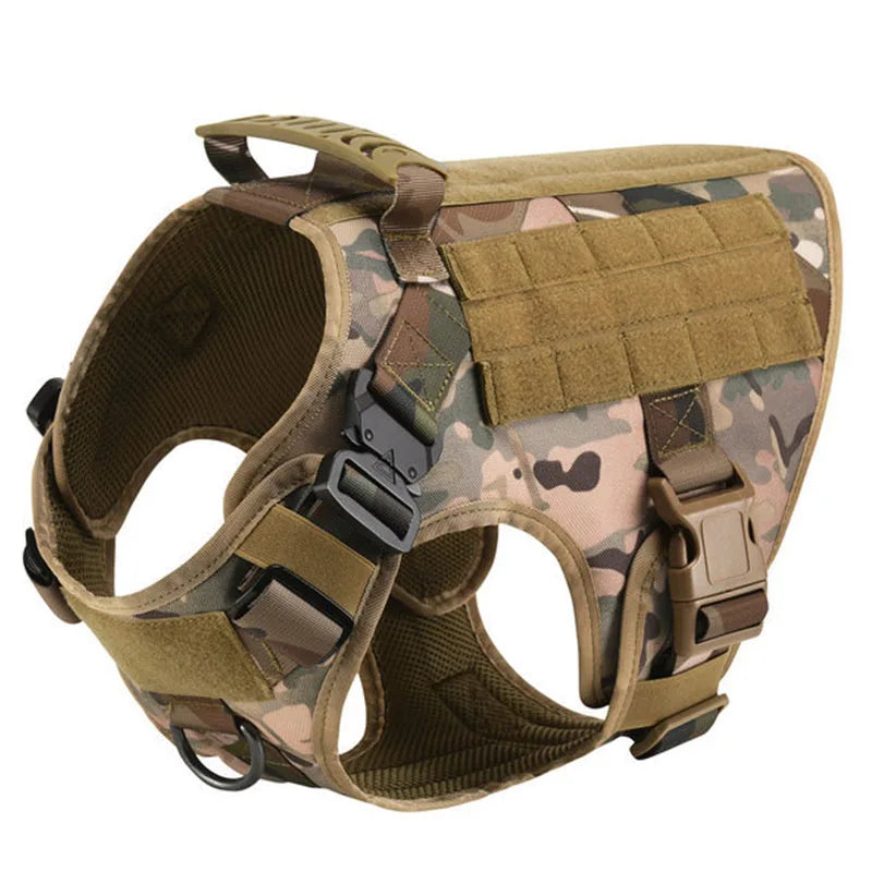 Large Dog Harness Training Walking Vest Dog Harness And Collar For Medium Large Dogs