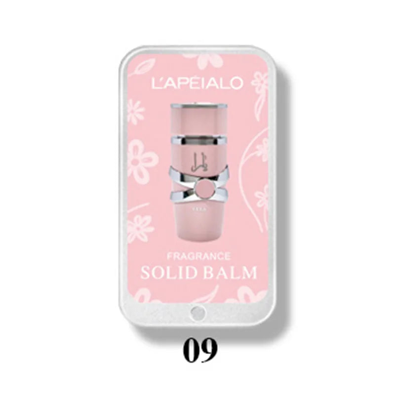 Arab Unisex Solid Balm Long Lasting Fragrance Body Pheromone Perfume Deodorant Cologne Fragrance Portable Pocket Solid Perfume