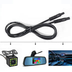 4pin 5pin 6pin Male to Female Cord Car Vehicle DVR Camera Extension connector Cables HD Monitor Rear View Camera Wire