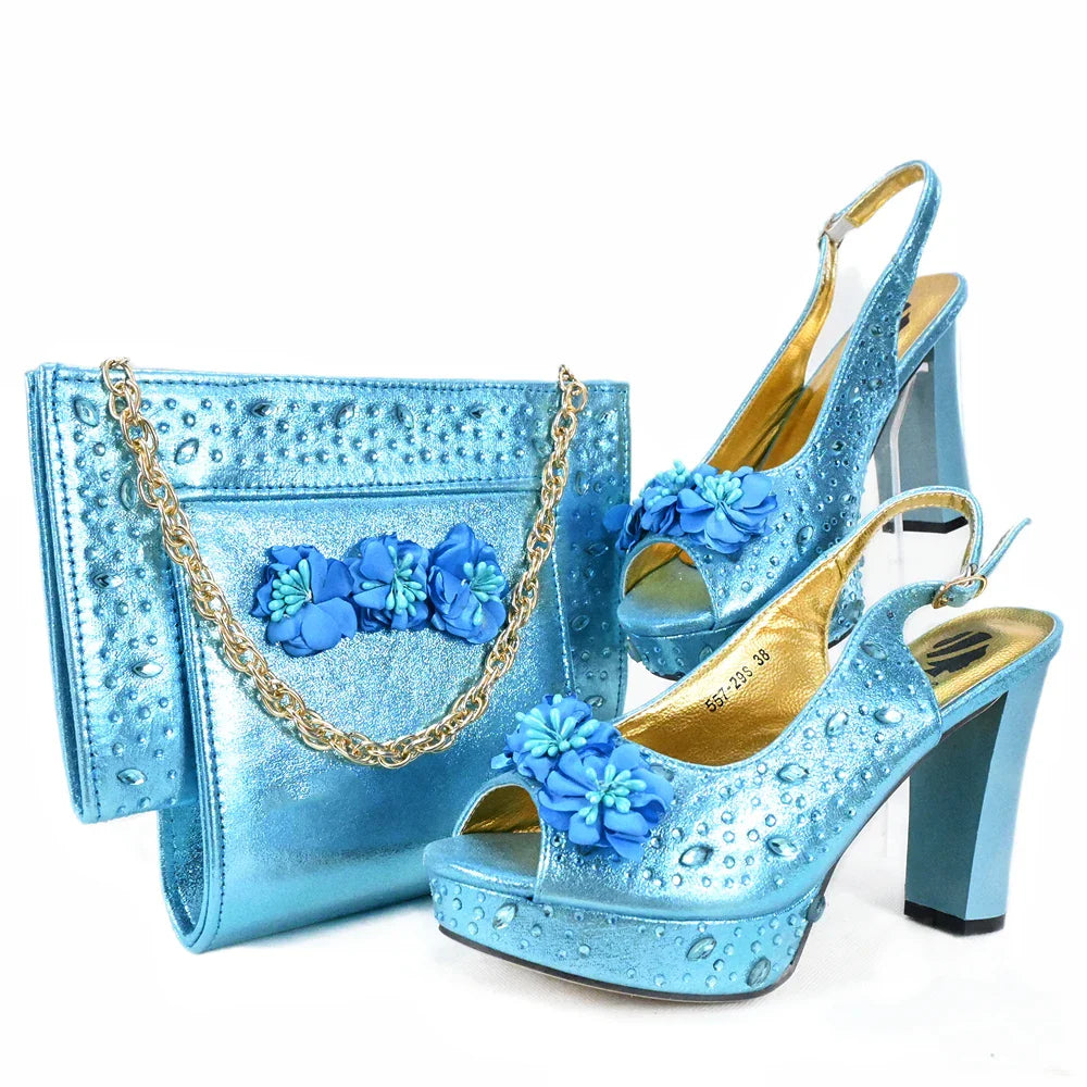 New Arrival Shoes and Bag Set HJK1-14