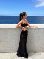Delissa three piece swimwear & cover up