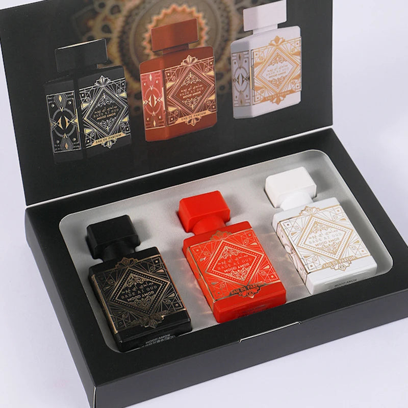 Arabian Ebony  Men's Perfume Woody Tone Lasting Fragrance Noble Mature Glory Love Amber Men's Dubai Arabian Advanced Perfume