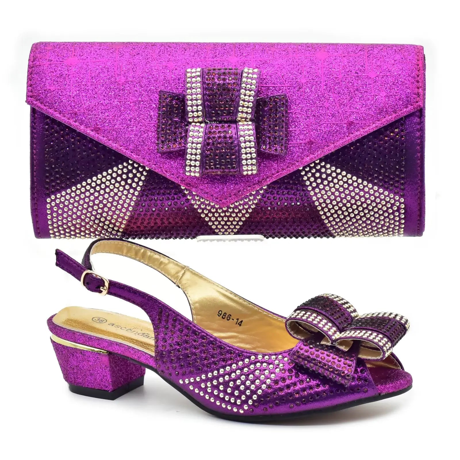 Latest African Shoes And Bag Sets HOA1-5