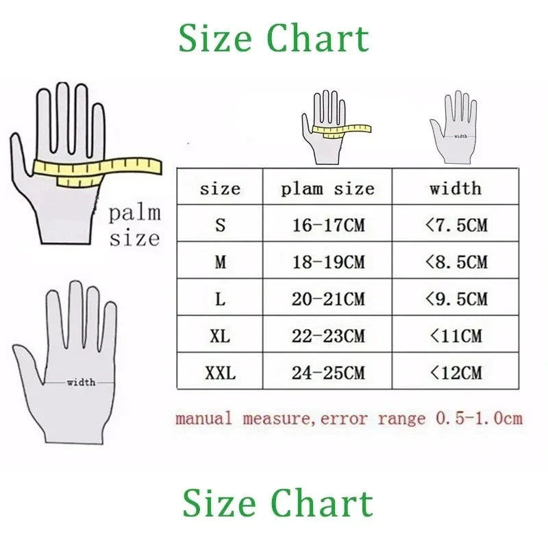 Six color Windproof Anti-slip Touch Screen Gloves