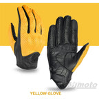 Leather Gloves Retro Biker