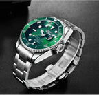 LIGE Top Brand Luxury Fashion Diver Watch Men 30ATM Waterproof Date Clock Sport Watches Mens Quartz Wristwatch Relogio Masculino