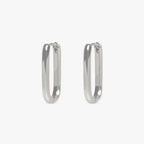 Minimalist Huggie Square Hoop Earrings