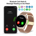 2026 NFC Smart Watch Amoled HD GPS Track Sports Heart Rate Bluetooth Call Waterproof Ladies Women Smartwatch For Women's Gift