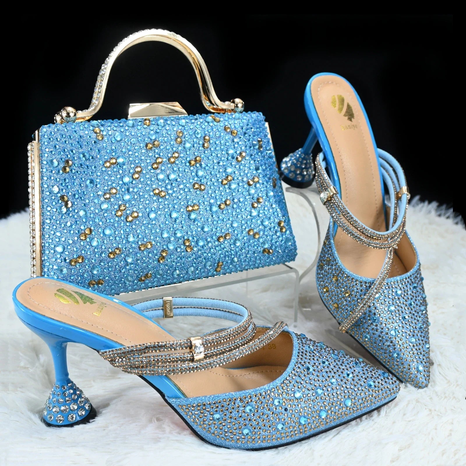 Italian Shoe and Bag Set New HGH1-16
