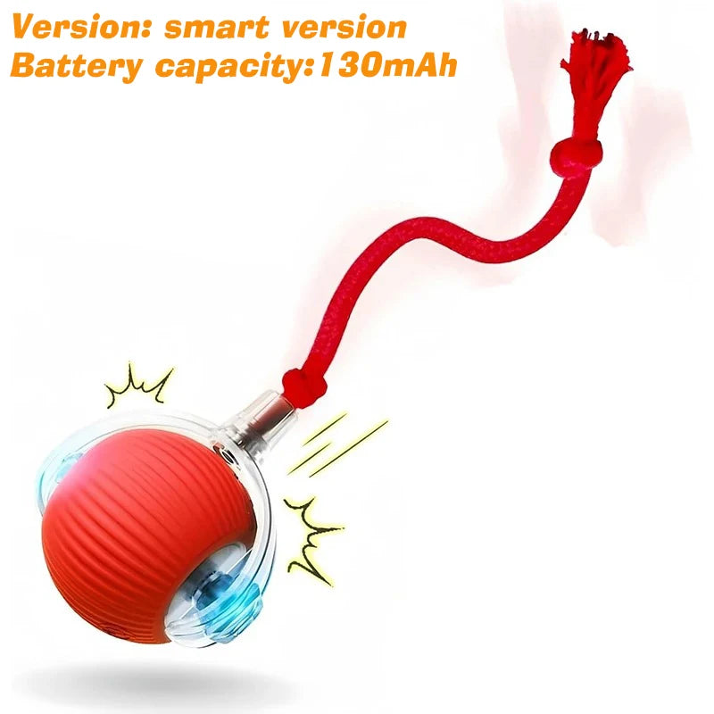 New Dog Interactive Ball Toy  Automatic Rolling Dog Ball Rechargeable Smart Puppy Interactive Toy Intelligent Balls Toy for Dogs