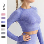 Seamless Yoga Crop Top for Women