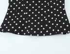 2026 Women New Fashion Suit Sexy Sleeveless Backless Polka Dot Halter Slim Short Top+Side Zipper Casual Short Skirts