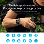 BOXUXING 2026 New Smart Watch Men Watch 5 Pro AMOLED HD Screen Bluetooth Call GPS Trajectory NFC Heart Rate Compass SmartWatches