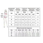 Swimwear with chest pad women's split swimsuit chain high waist sexy bikini split high waist slimming