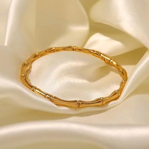 Bamboo Cuff Bangle Bracelet - Sori Style