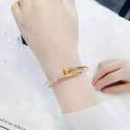 Nail Diamond Bracelet - Sori Style