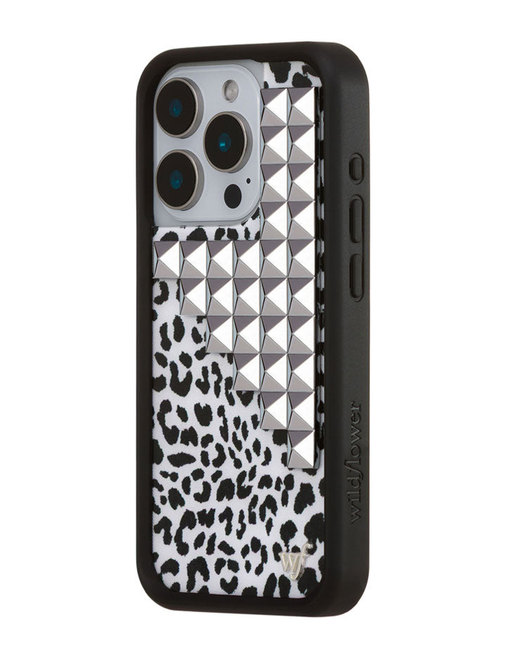 Snow Meow Stud iPhone Case