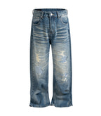 SANDWASH PATCHWORK DENIM