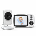 MC632A 2 Way Voice Talk Temperature Monitoring Baby Camera 3.2 inch Screen Baby Monitor(EU Plug)