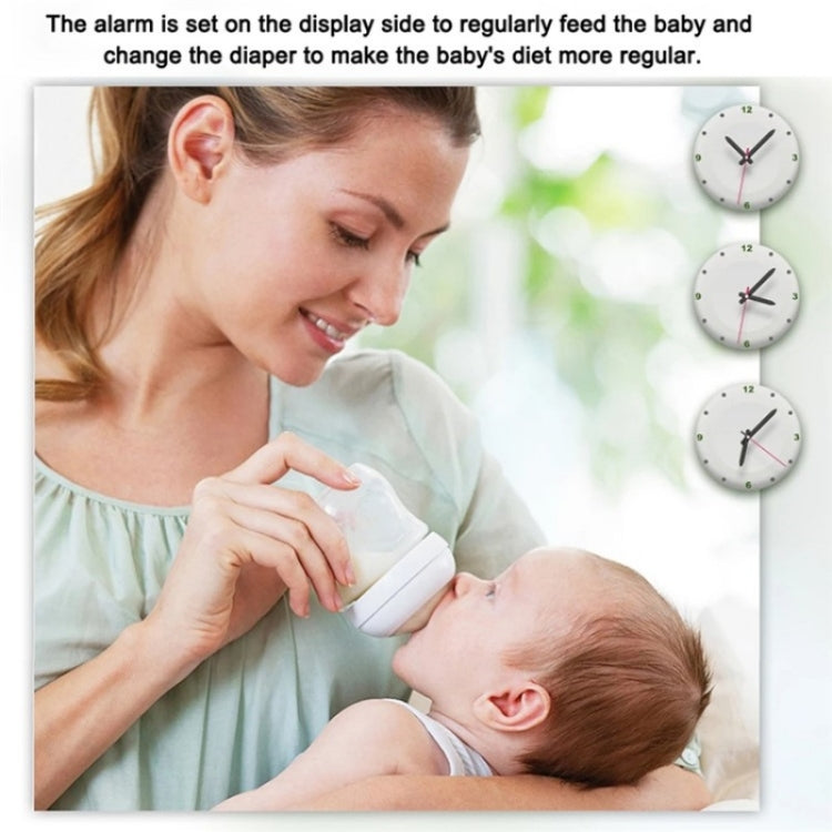 ABM200 Support Two-Way Voice Temperature Display 4.5-inch Video Baby Monitor Music Player(EU Plug)