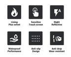 Warm Winter Waterproof Windproof Anti-slip Gloves