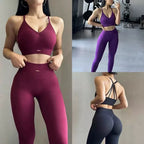 High-Waisted Yoga Suit for Toned Hip Support