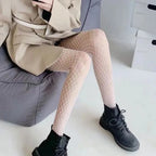 Sexy Women's Long Fishnet Black Summer Thigh High Waist Hosiery Body Stockings Fish Net Pantyhose Mesh Nylon Tights Lingerie