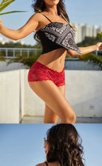 3Pcs Women Panties Lace Female Underpants Plus Size Underwear Large Size Lightweight Seamless Low Waist Briefs Breathable