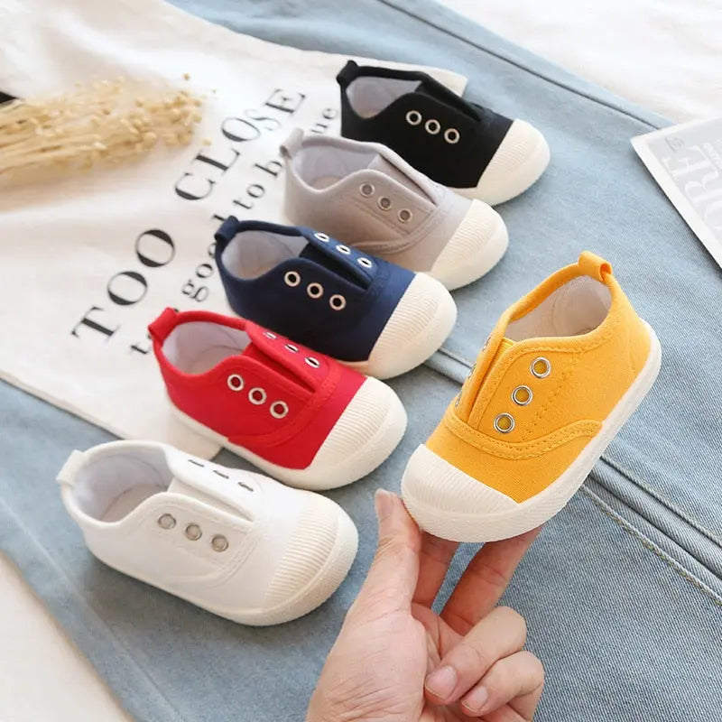 Flat Bottom Over Strapped Toddler Shoes
